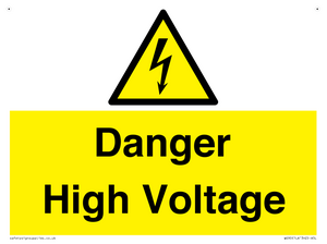 Danger High Voltage